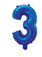 Party Planet Folieballon 34″ nr. 3 blauw