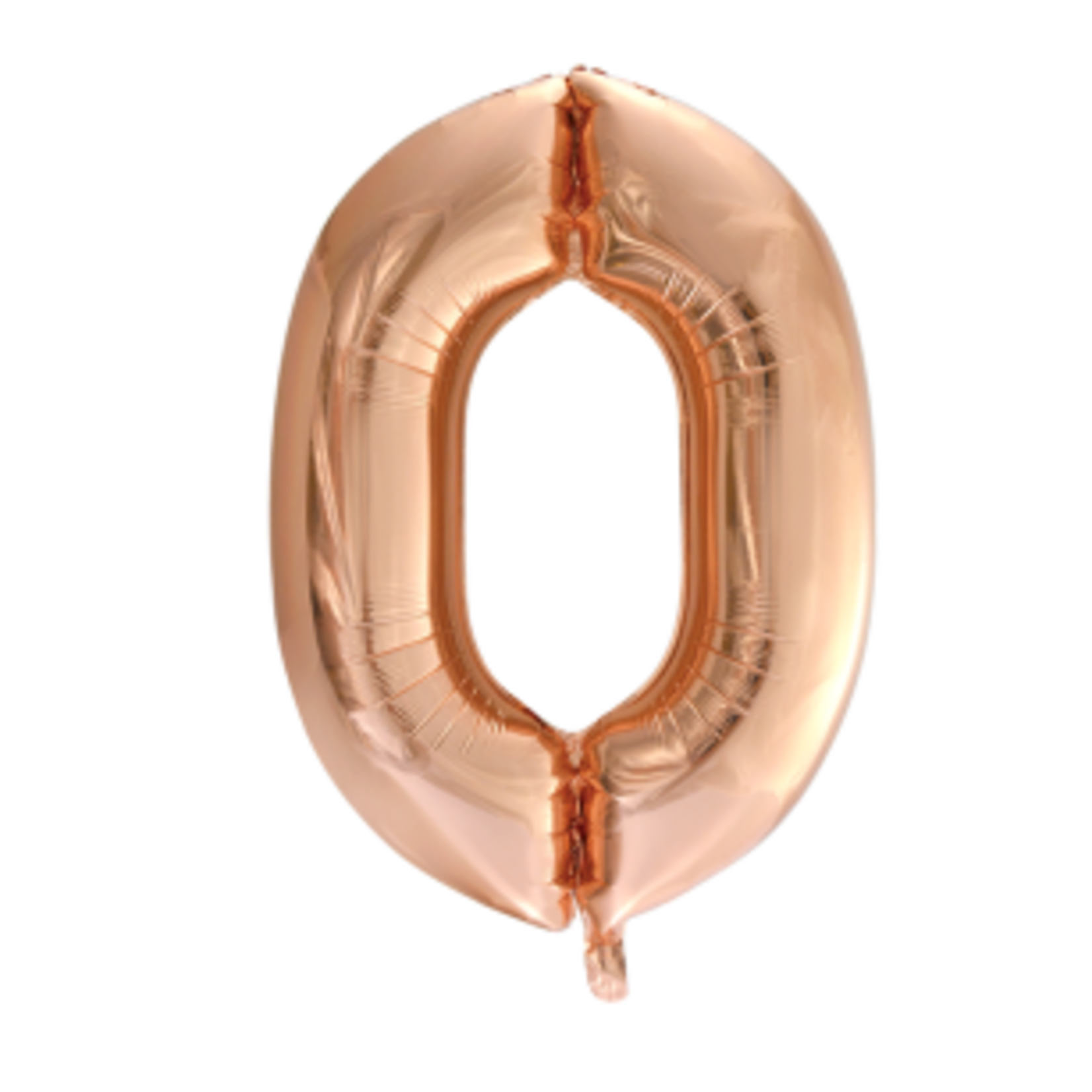 Party Planet Folieballon 34″ nr. 0 roségoud
