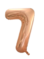 Party Planet Folieballon 34″ nr. 7 roségoud