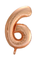 Party Planet Folieballon 34″ nr. 6 roségoud