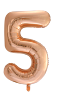 Party Planet Folieballon 34″ nr. 5 roségoud