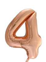 Party Planet Folieballon 34″ nr. 4 roségoud