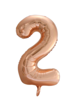 Party Planet Folieballon 34″ nr. 2 roségoud