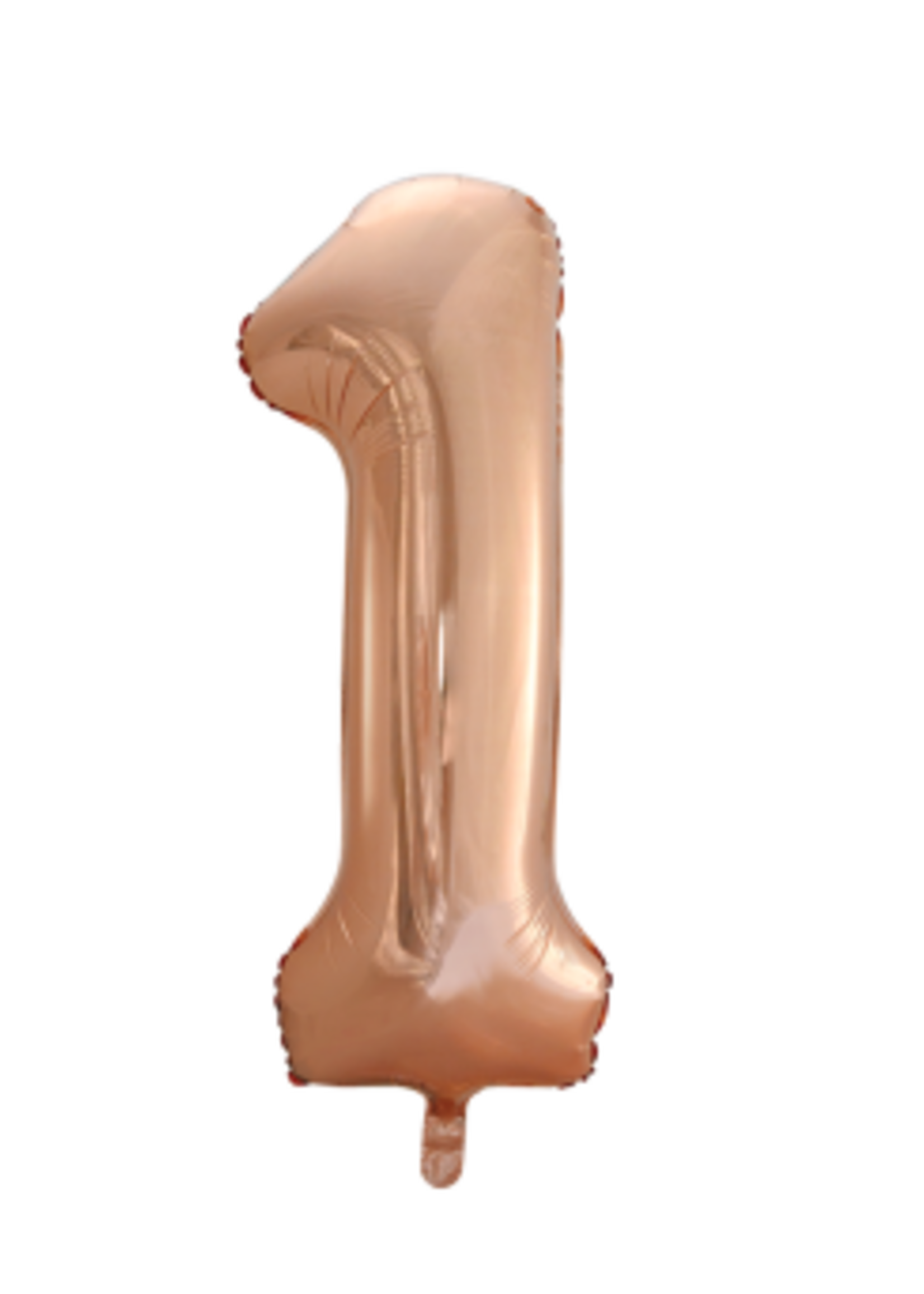 Party Planet Folieballon 34″ nr. 1 roségoud