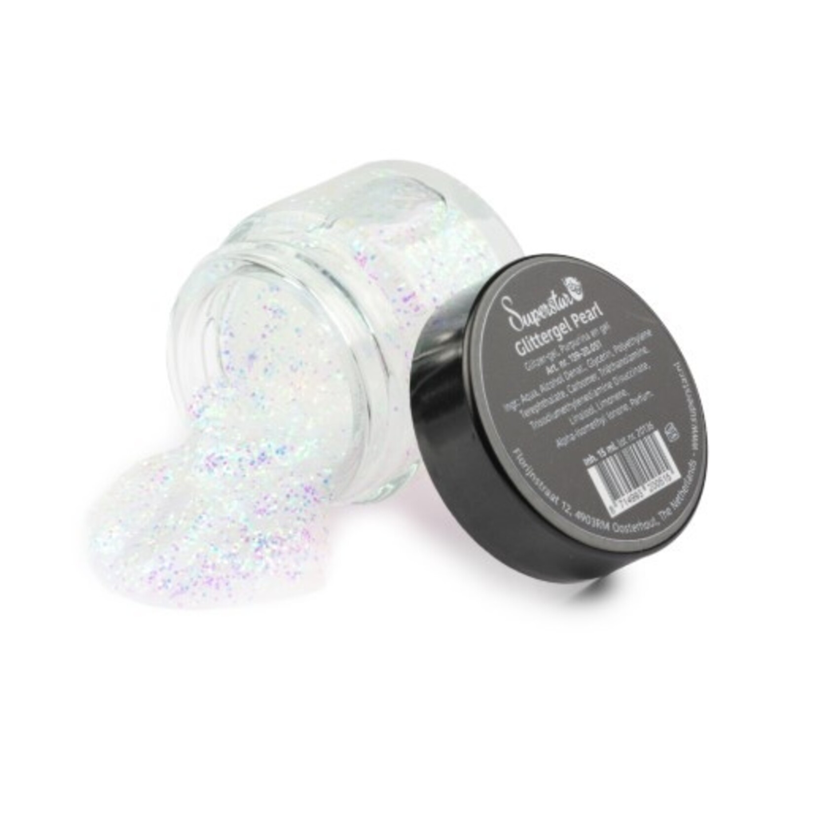 Party Planet Gel superstar Glitterparlemoer (huid & haar) 15 ml