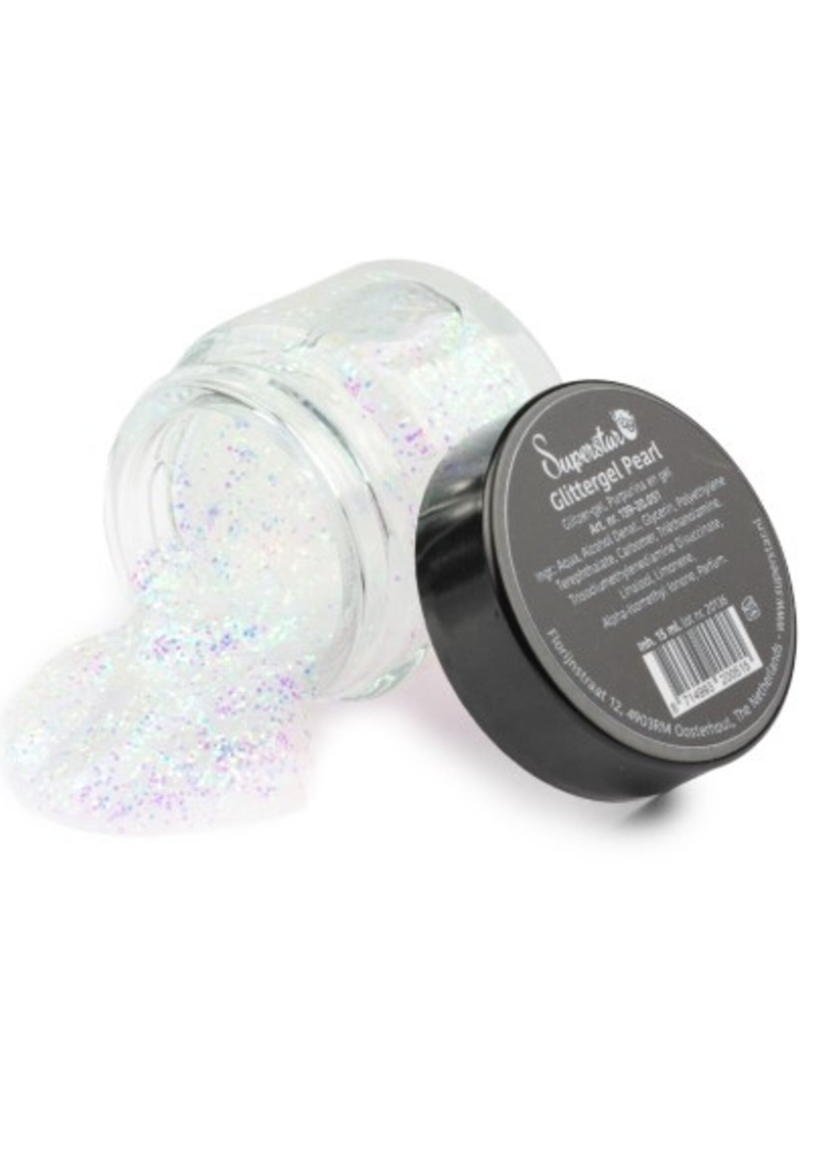 Party Planet Gel superstar Glitterparlemoer (huid & haar) 15 ml