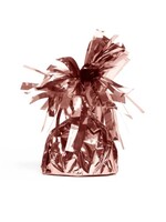 Party Planet Folie ballongewicht 170 grams rose goud