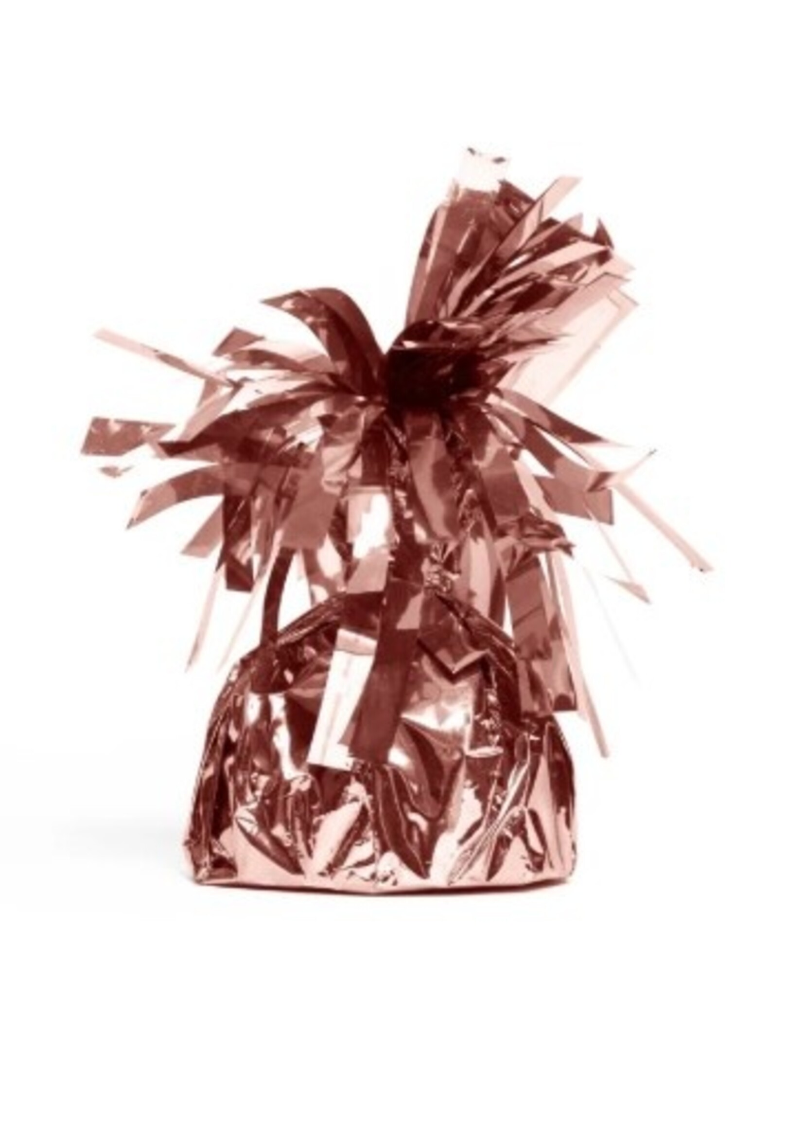 Party Planet Folie ballongewicht 170 grams rose goud
