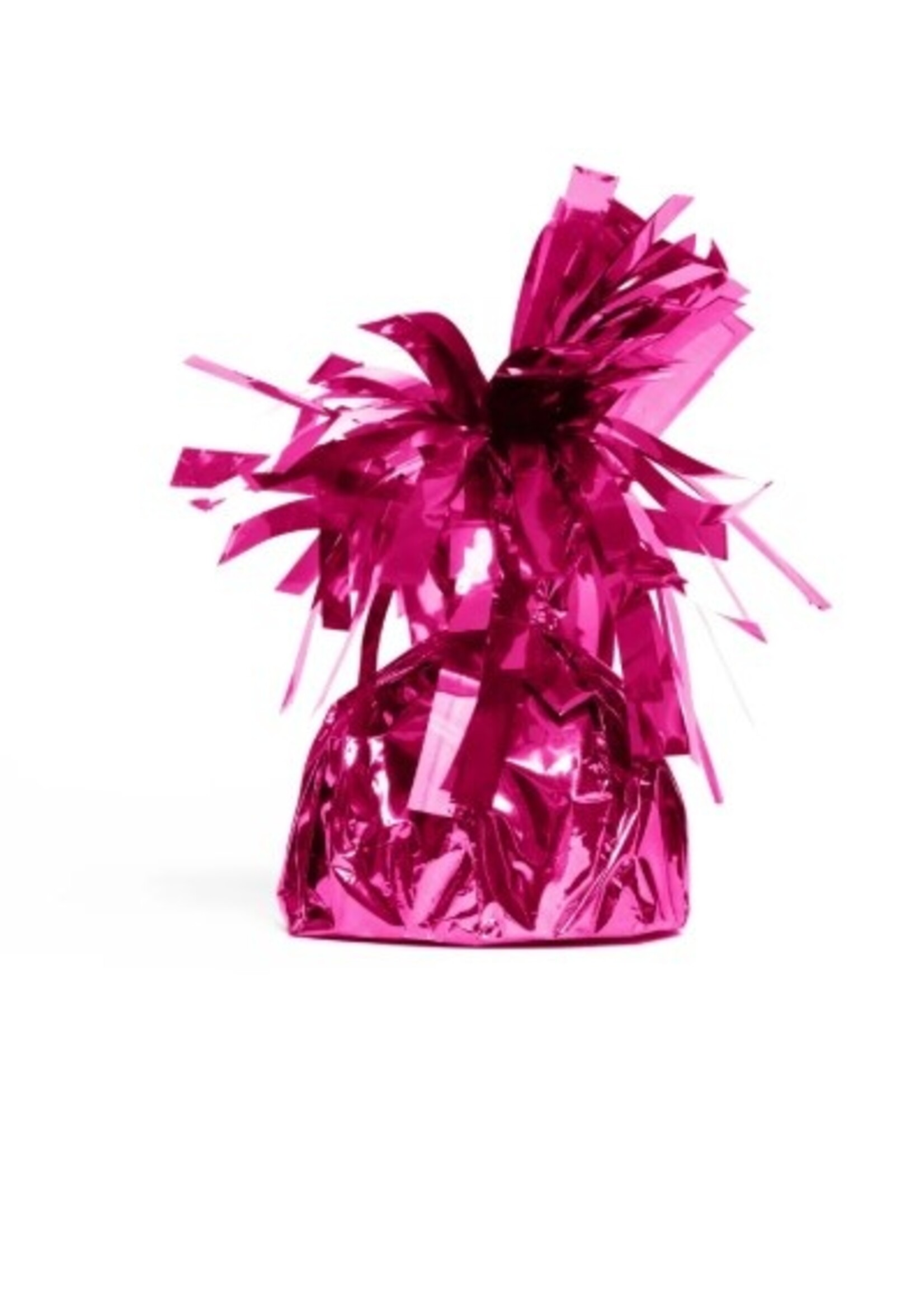 Party Planet Folie ballongewicht 170 grams hot roze