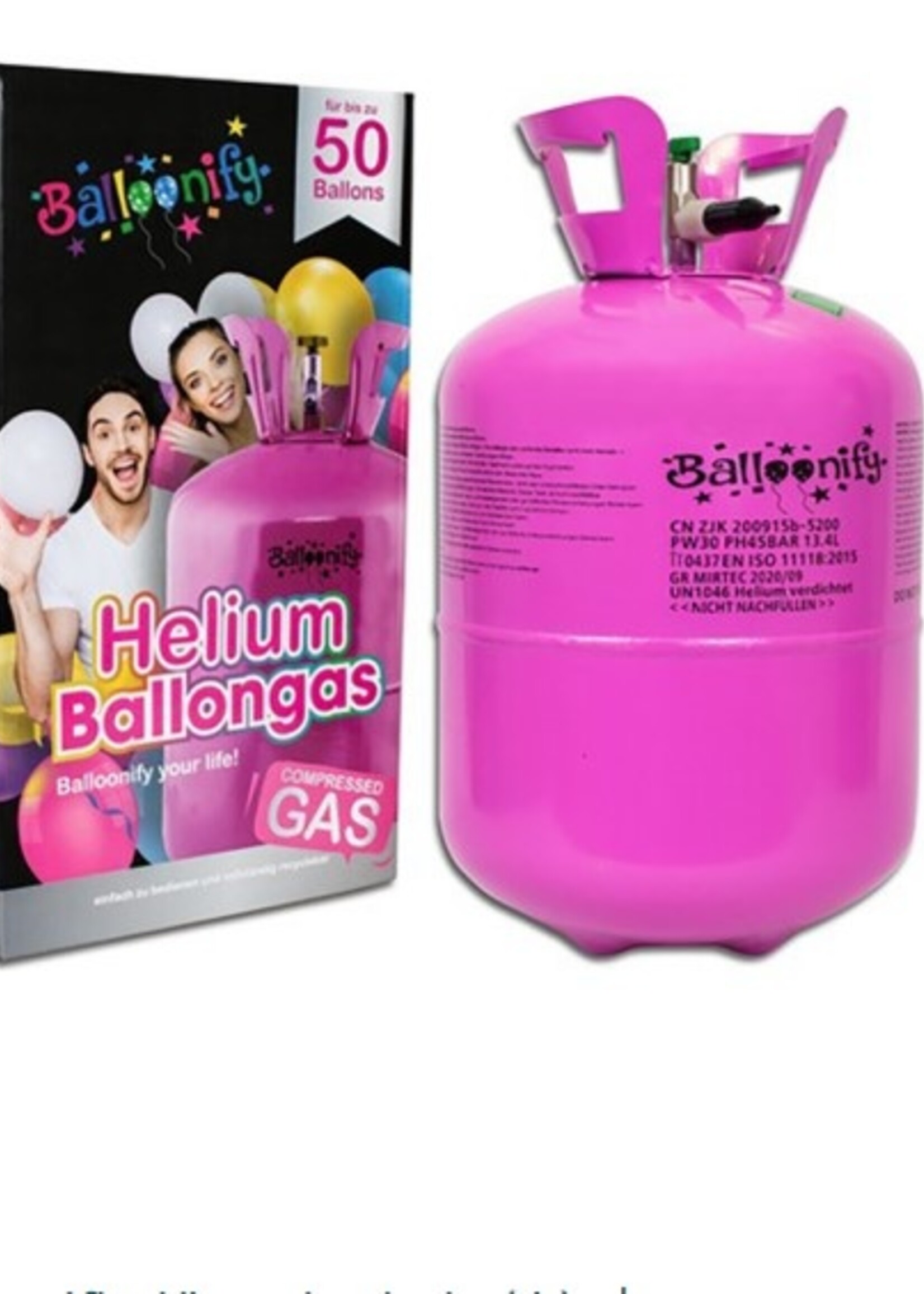 Party Planet 50LB Heliumcilinder