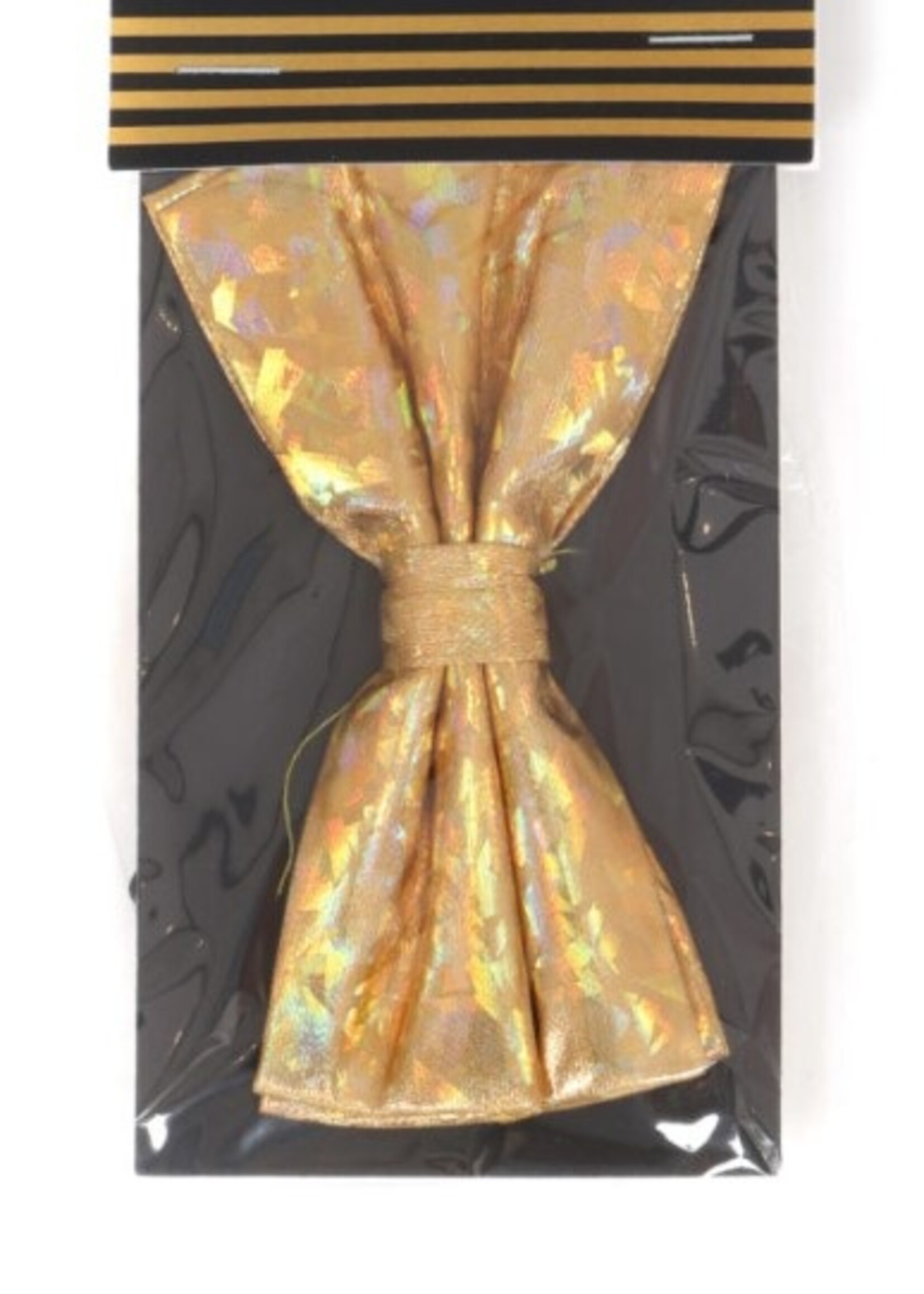 Party Planet Strikje hologram goud