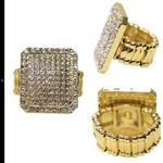 Party Planet Luxe pooier, hiphop ring