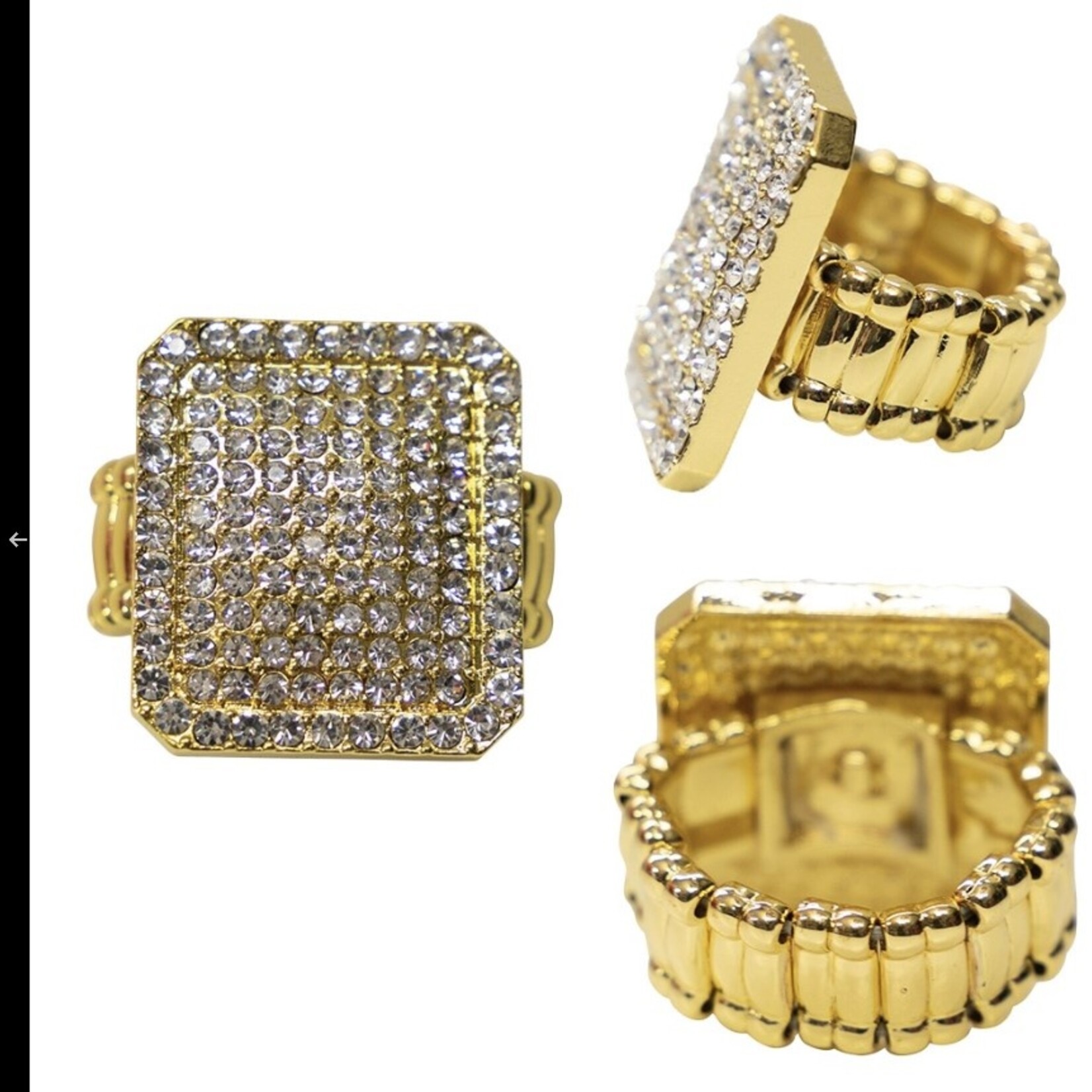 Party Planet Luxe pooier, hiphop ring