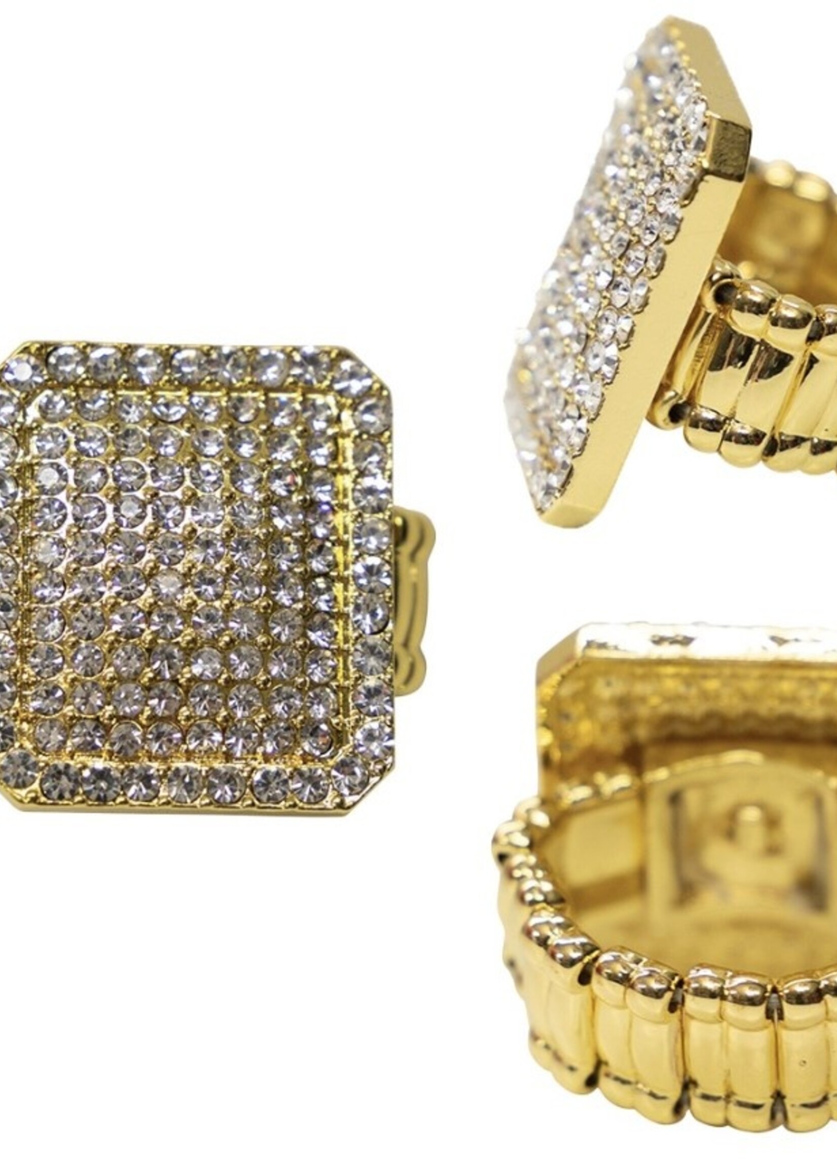 Party Planet Luxe pooier, hiphop ring