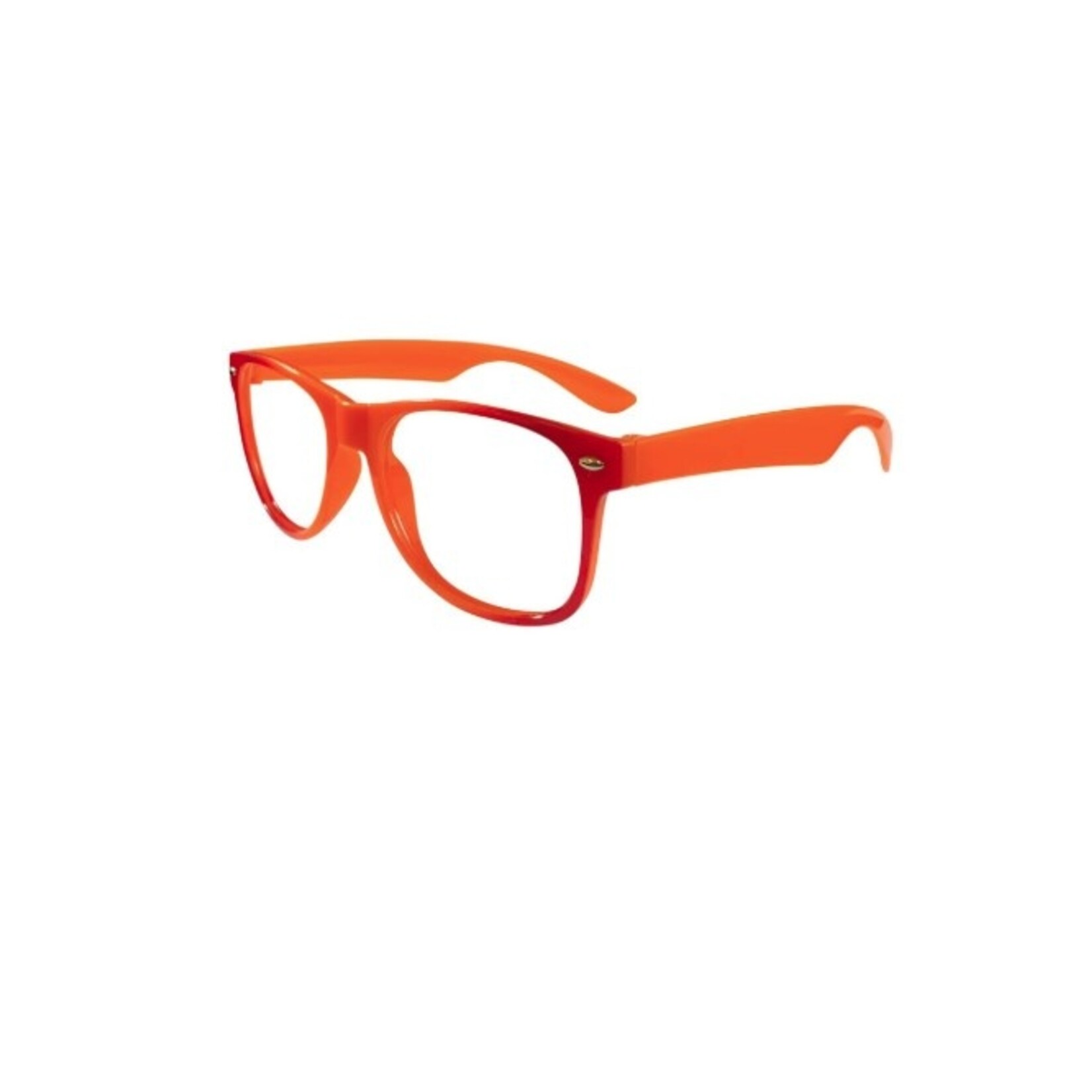 Party Planet Bril Rood Oranje