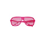 Party Planet Bril Fluor Roze
