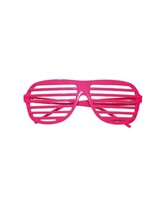 Party Planet Bril Fluor Roze