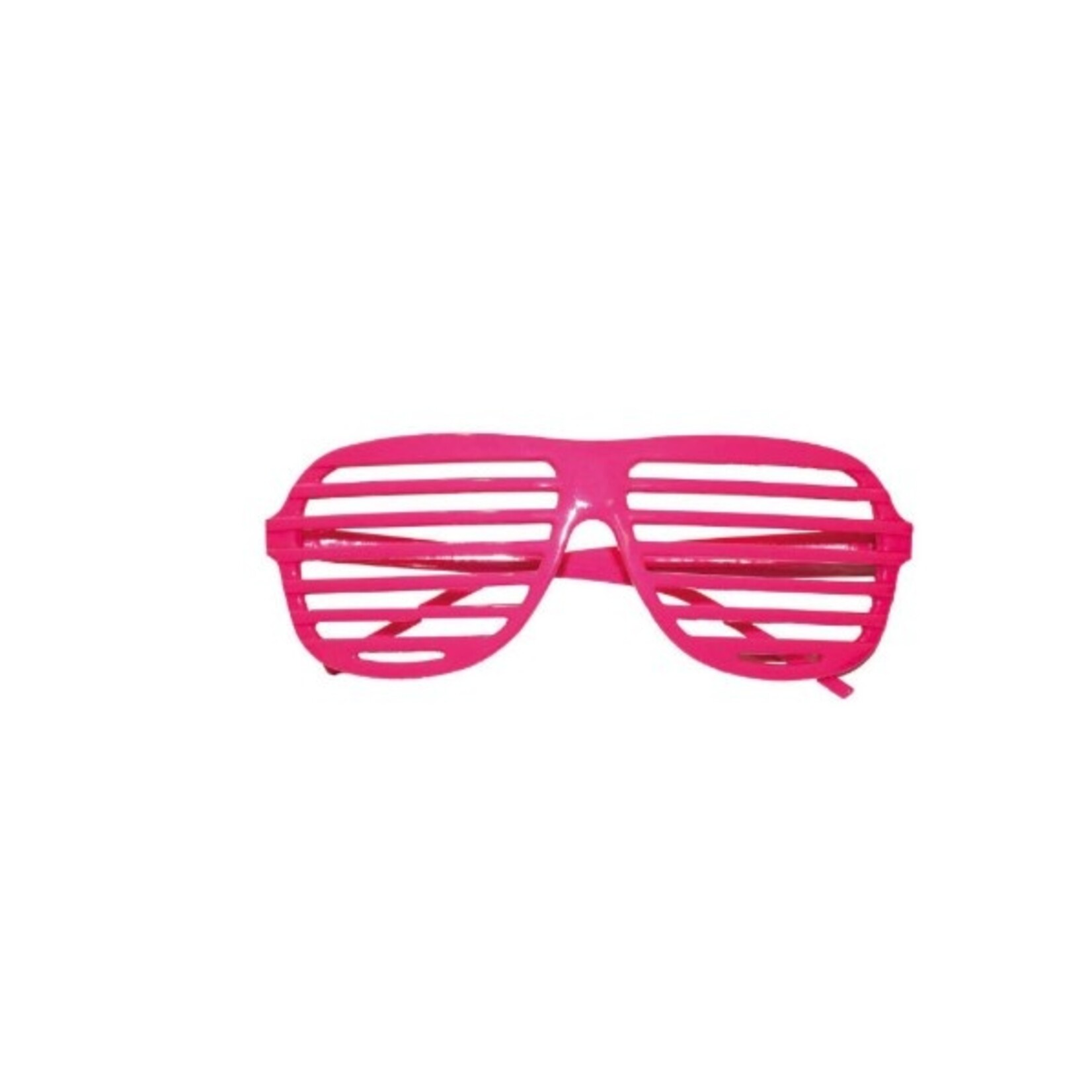 Party Planet Bril Fluor Roze