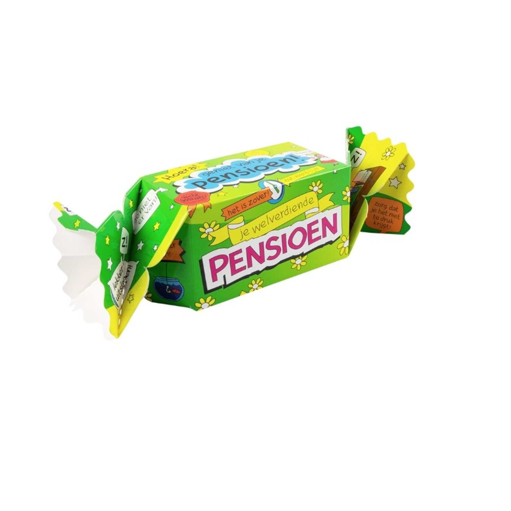 Party Planet Kado/Snoepverpakking Fun - Pensioen