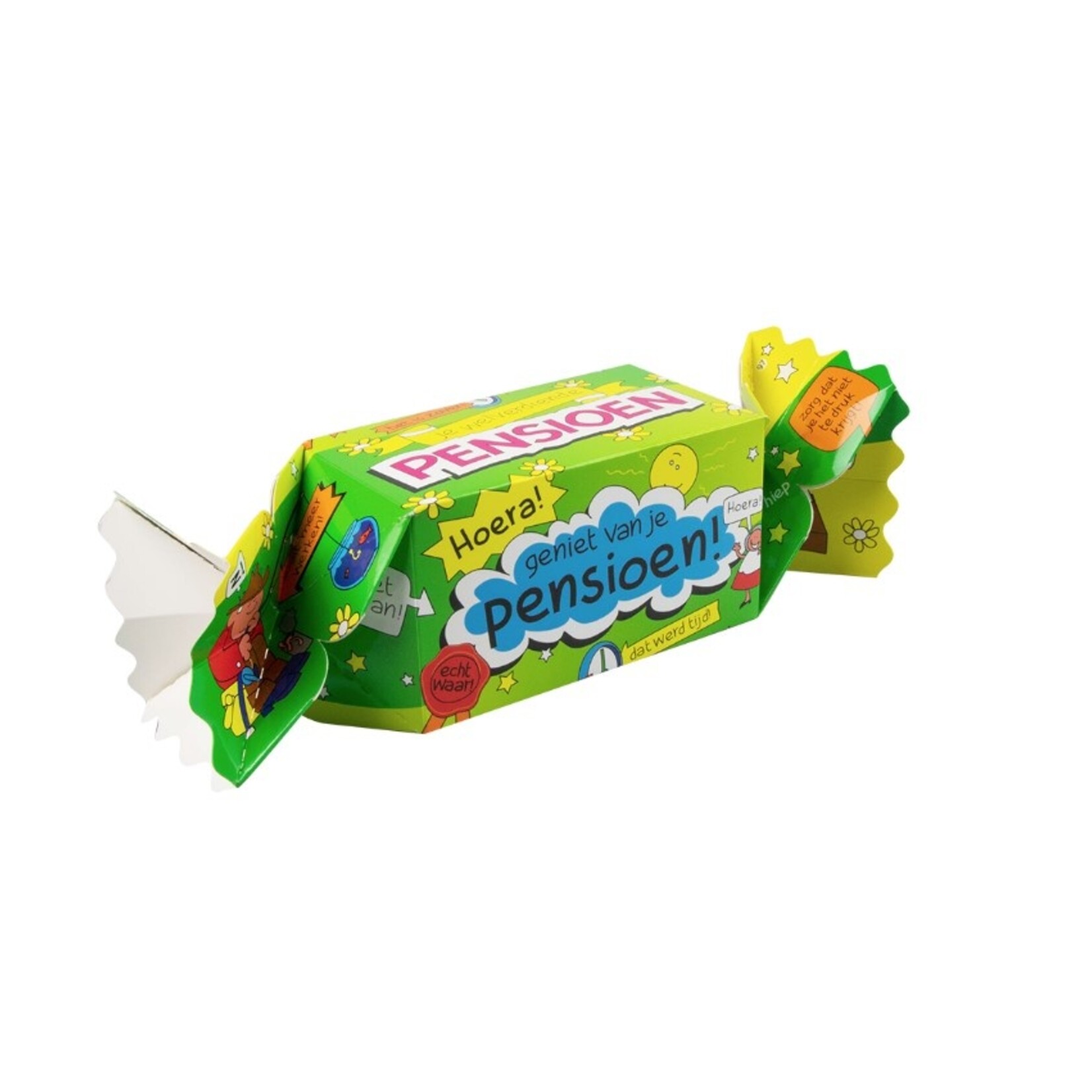 Party Planet Kado/Snoepverpakking Fun - Pensioen
