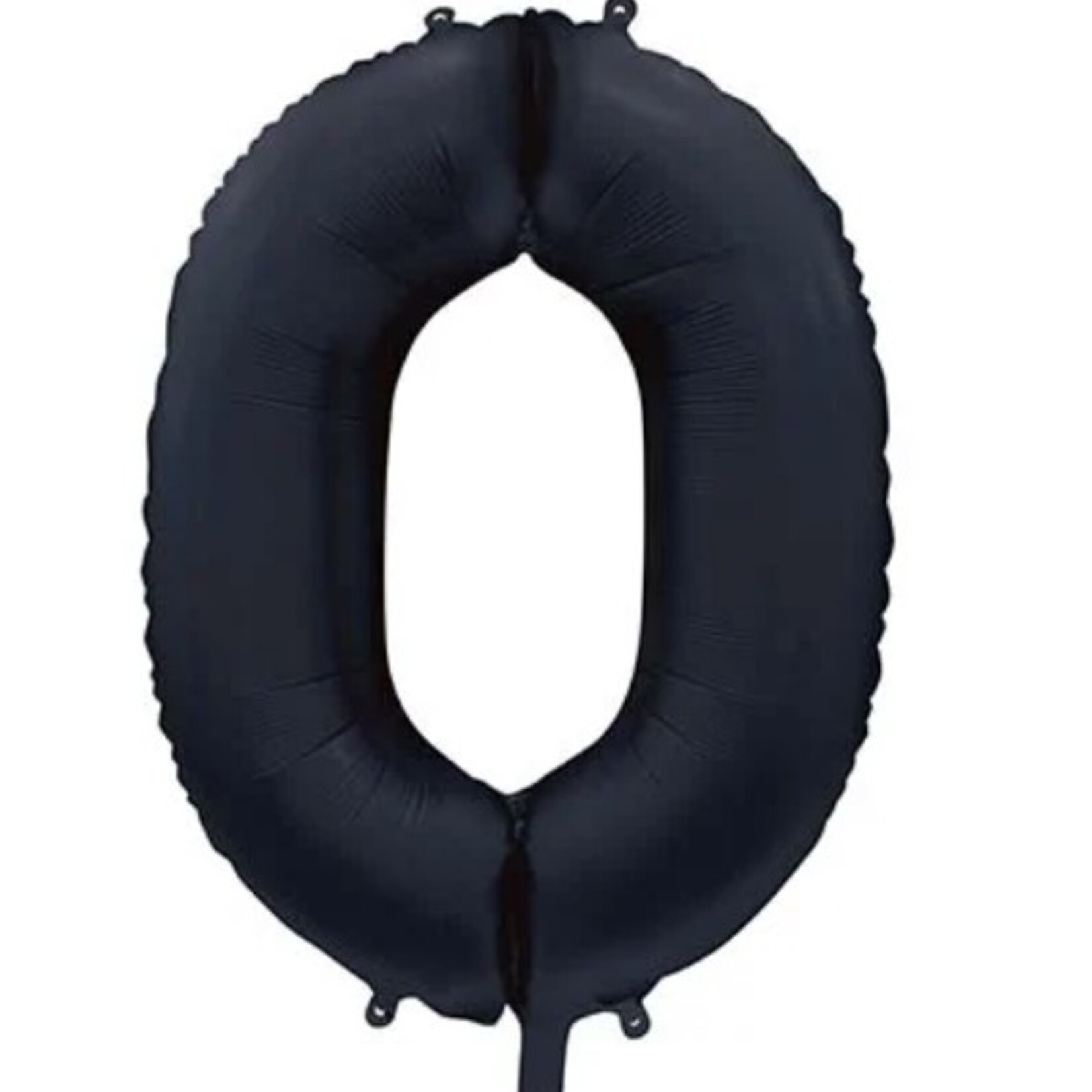 Party Planet Folieballon 34″ no. 0 satin mat black