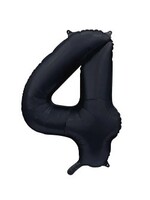 Party Planet Folieballon 34″ no.  4 satin mat black