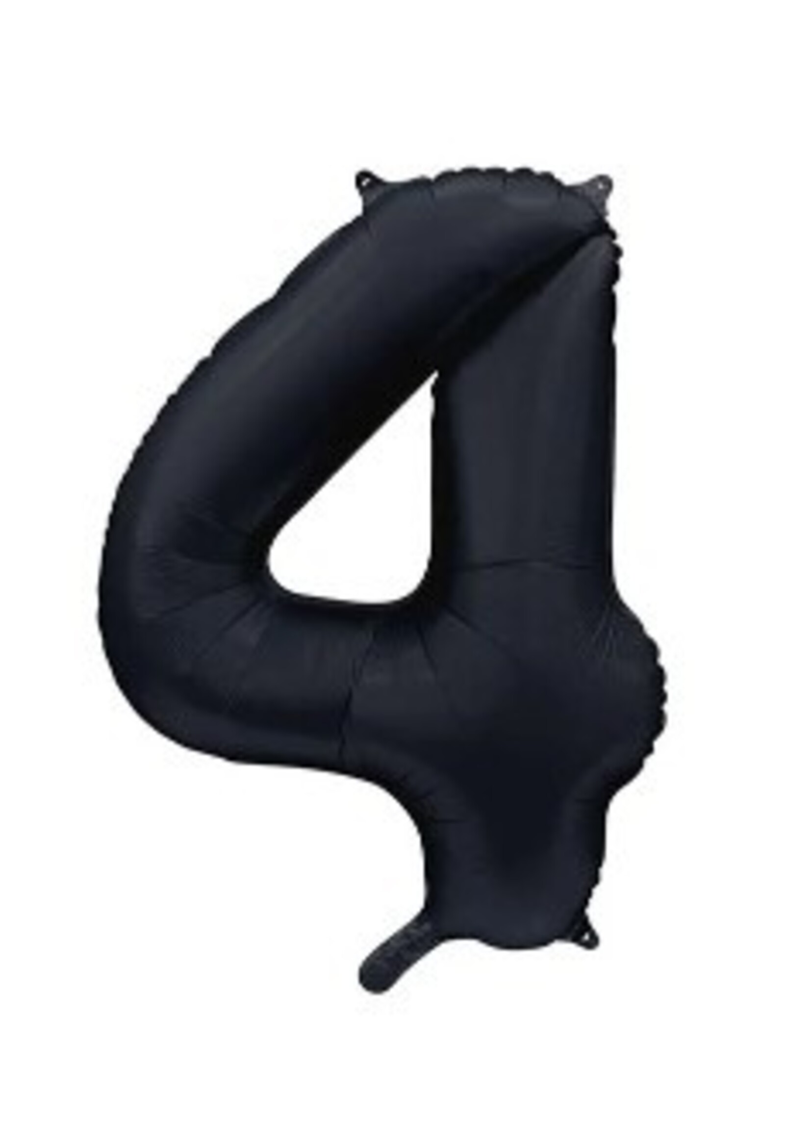 Party Planet Folieballon 34″ no.  4 satin mat black