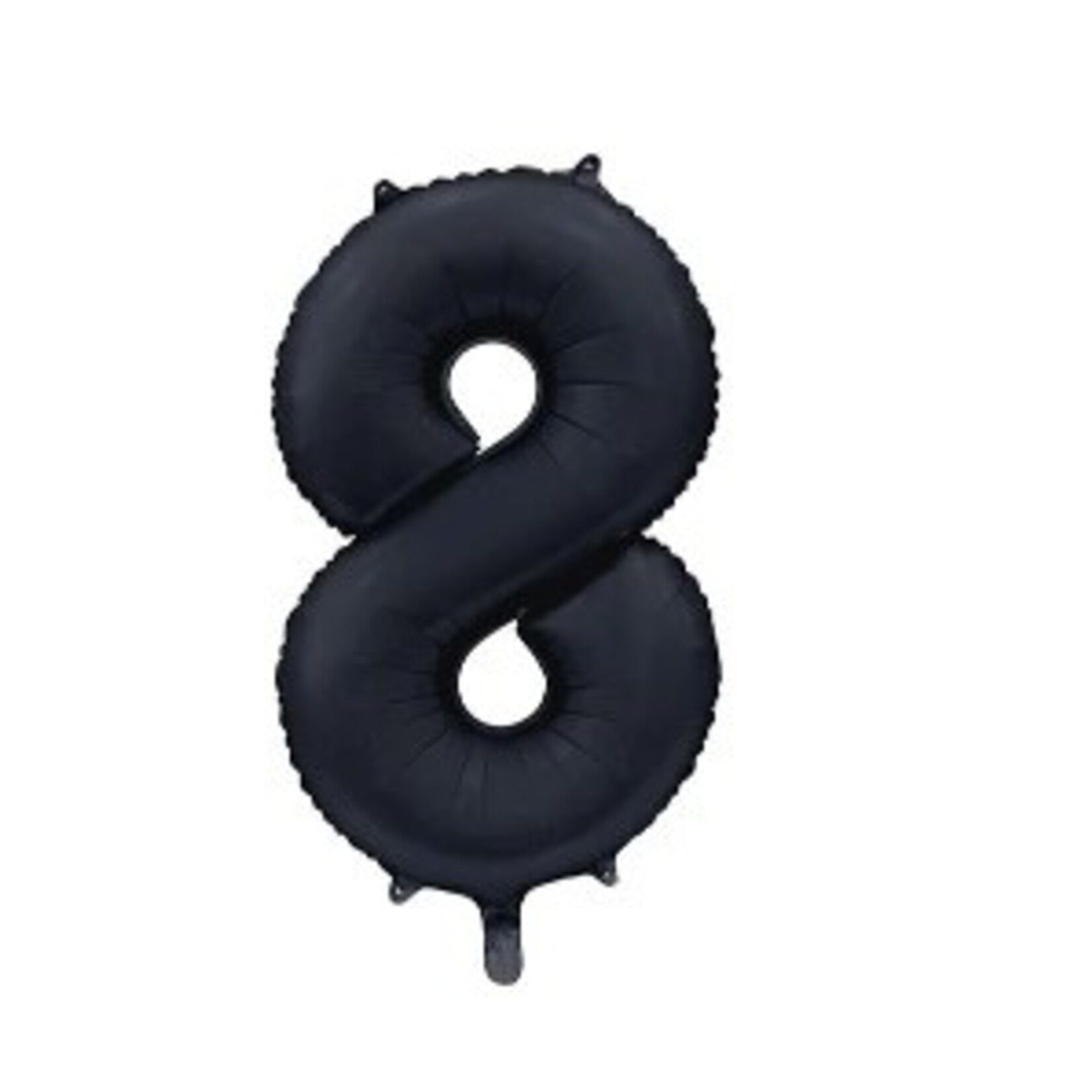 Party Planet Folieballon 34″ no.  8 satin mat black