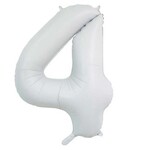 Party Planet Folieballon 34″ no. 4 satin white