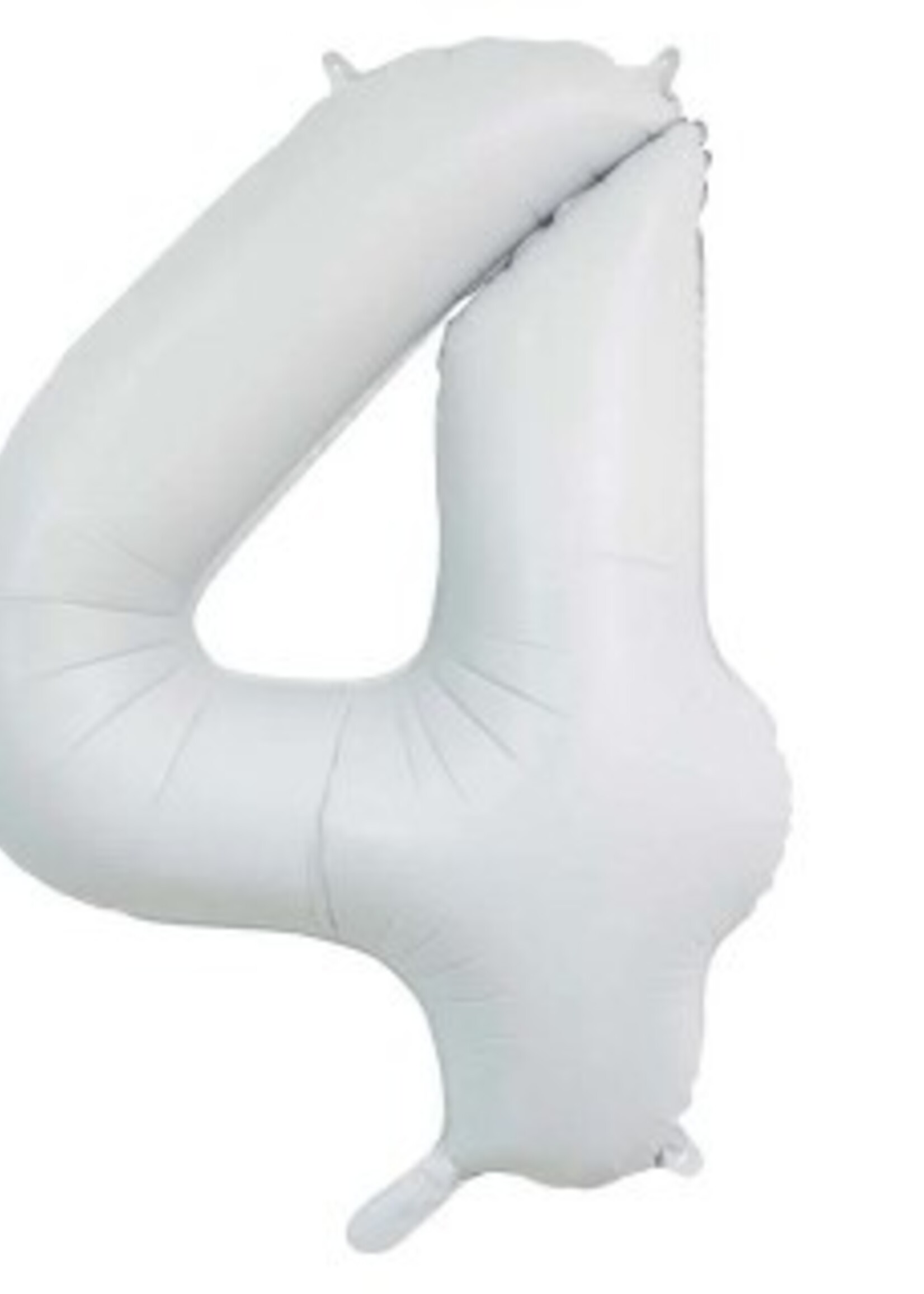 Party Planet Folieballon 34″ no. 4 satin white