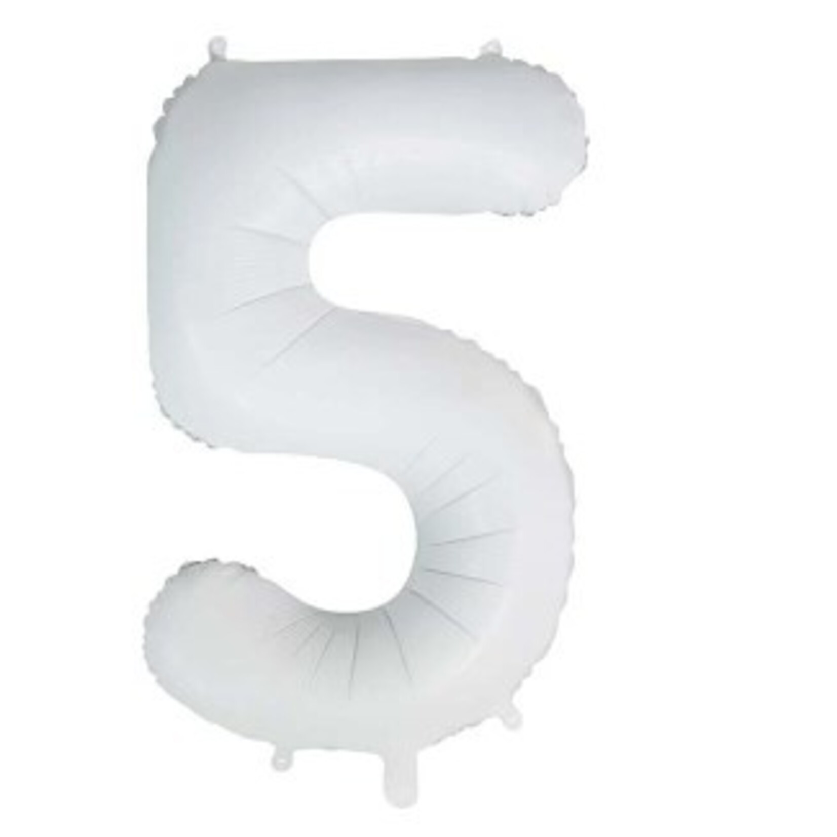 Party Planet Folieballon 34″ no. 5 satin white