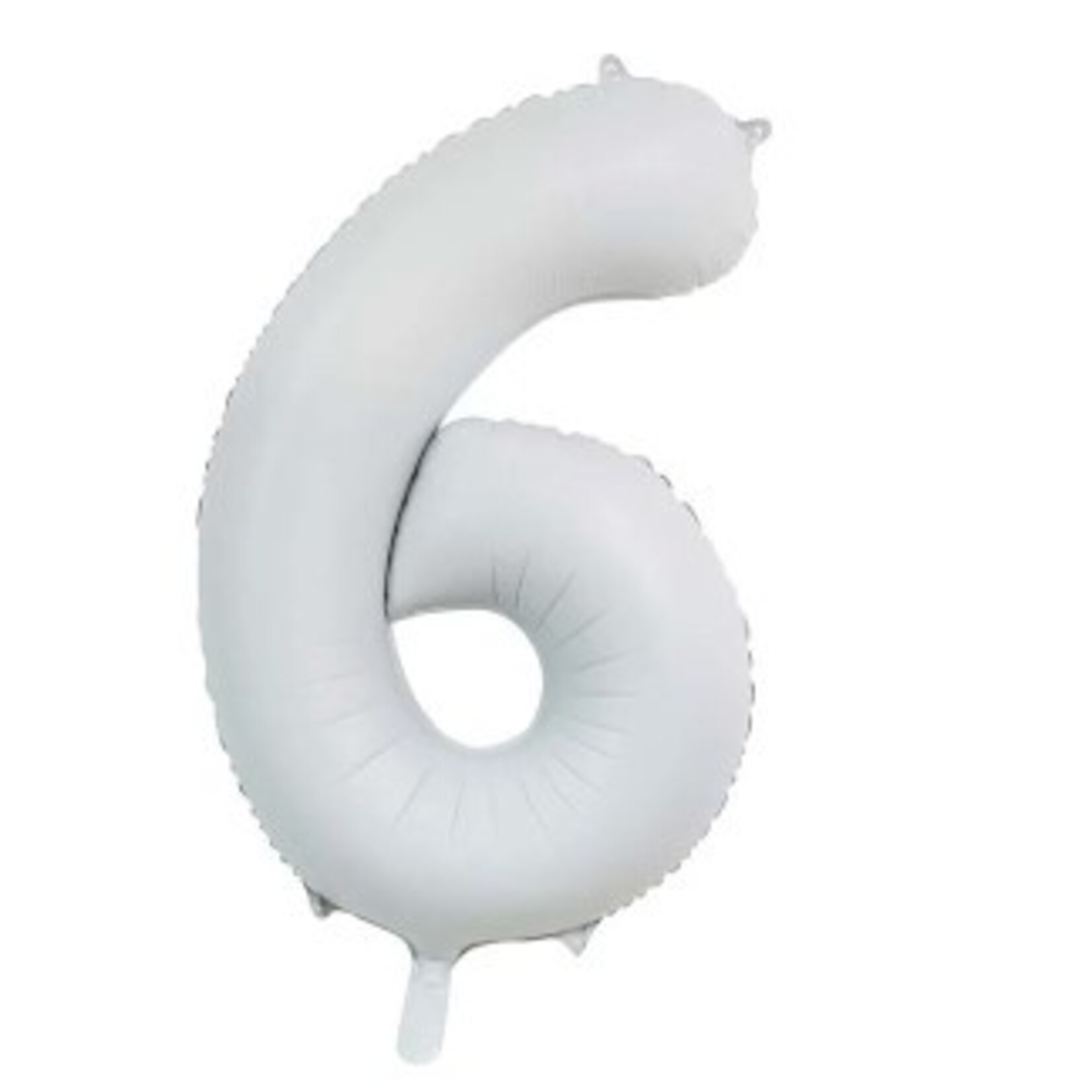 Party Planet Folieballon 34″ no. 6 satin white