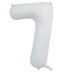 Party Planet Folieballon 34″ no. 6 satin white