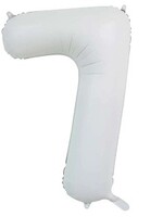 Party Planet Folieballon 34″ no. 6 satin white