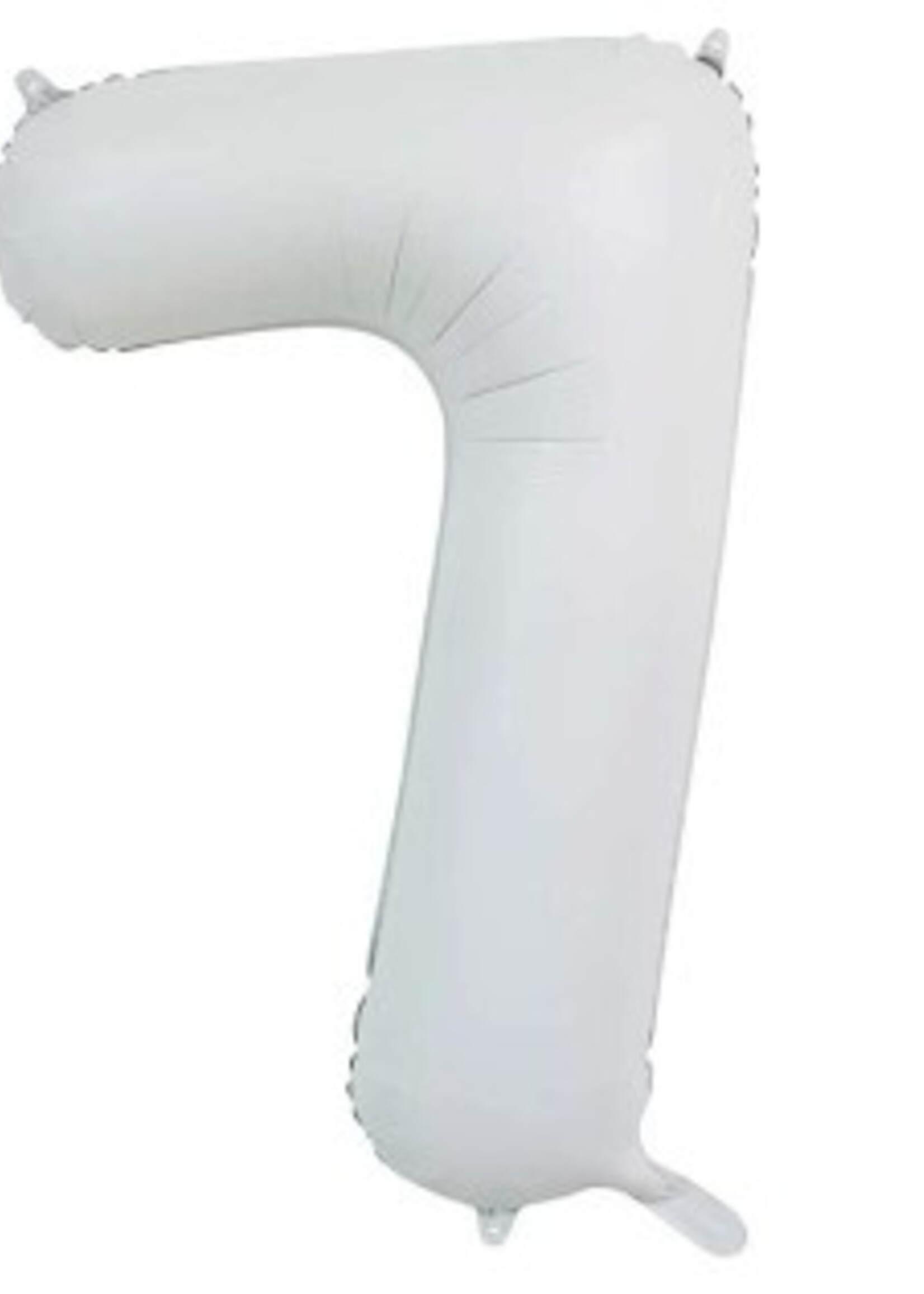 Party Planet Folieballon 34″ no. 6 satin white