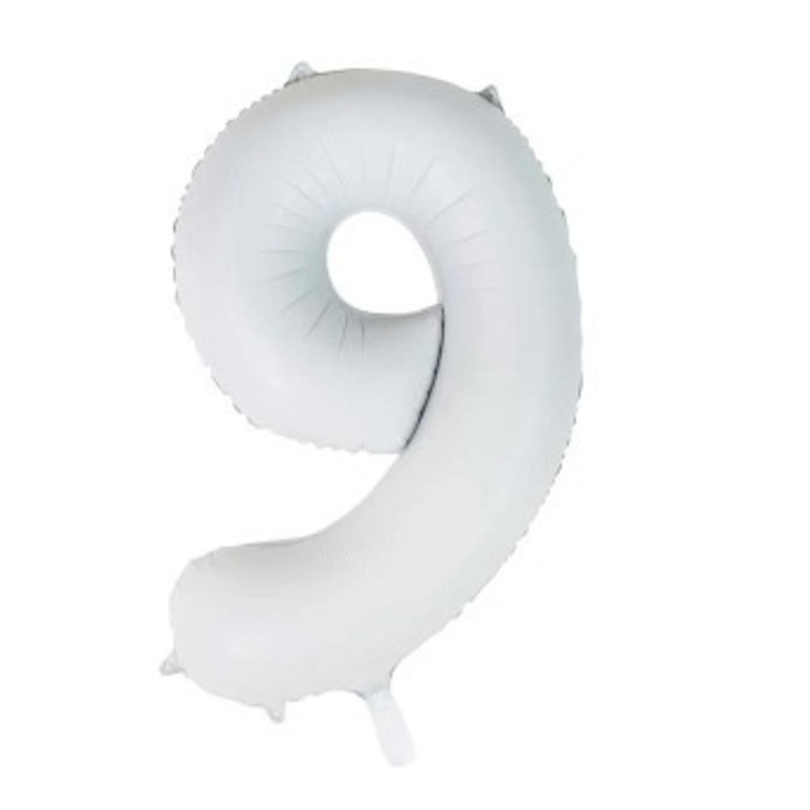 Party Planet Folieballon 34″ no. 9 satin white
