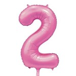 Party Planet Folieballon 34″ no. 2 satin pink