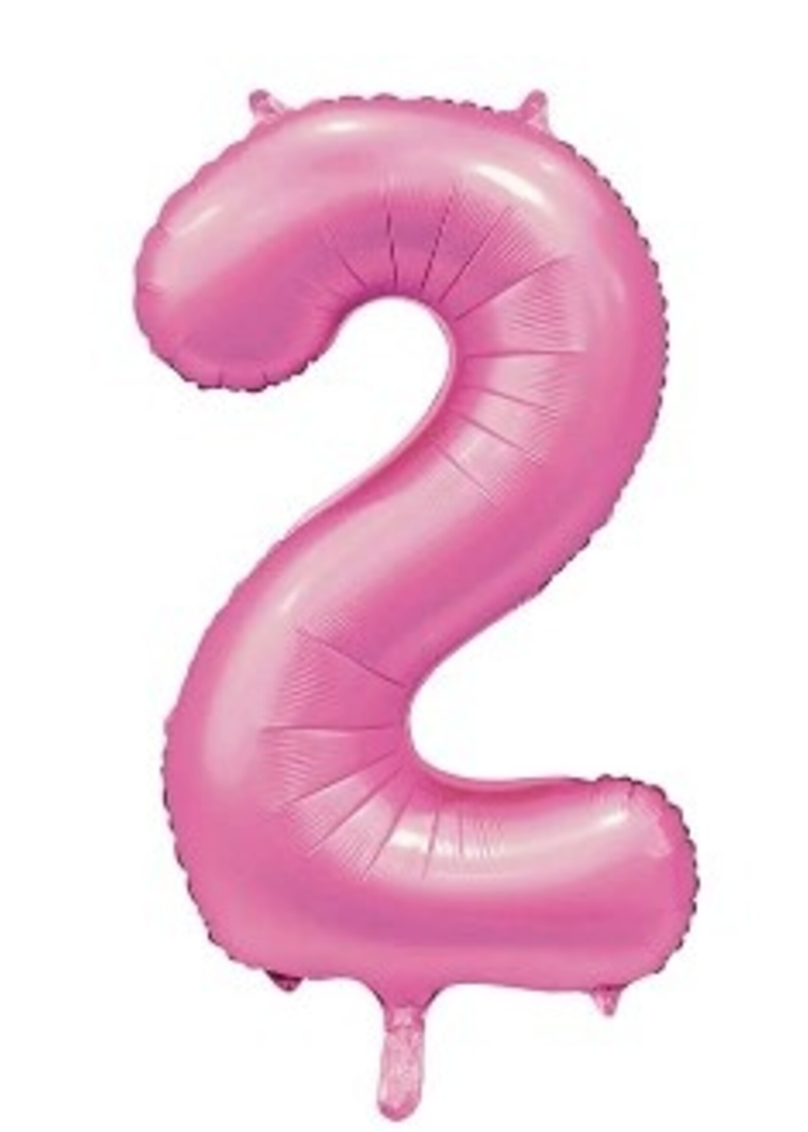 Party Planet Folieballon 34″ no. 2 satin pink