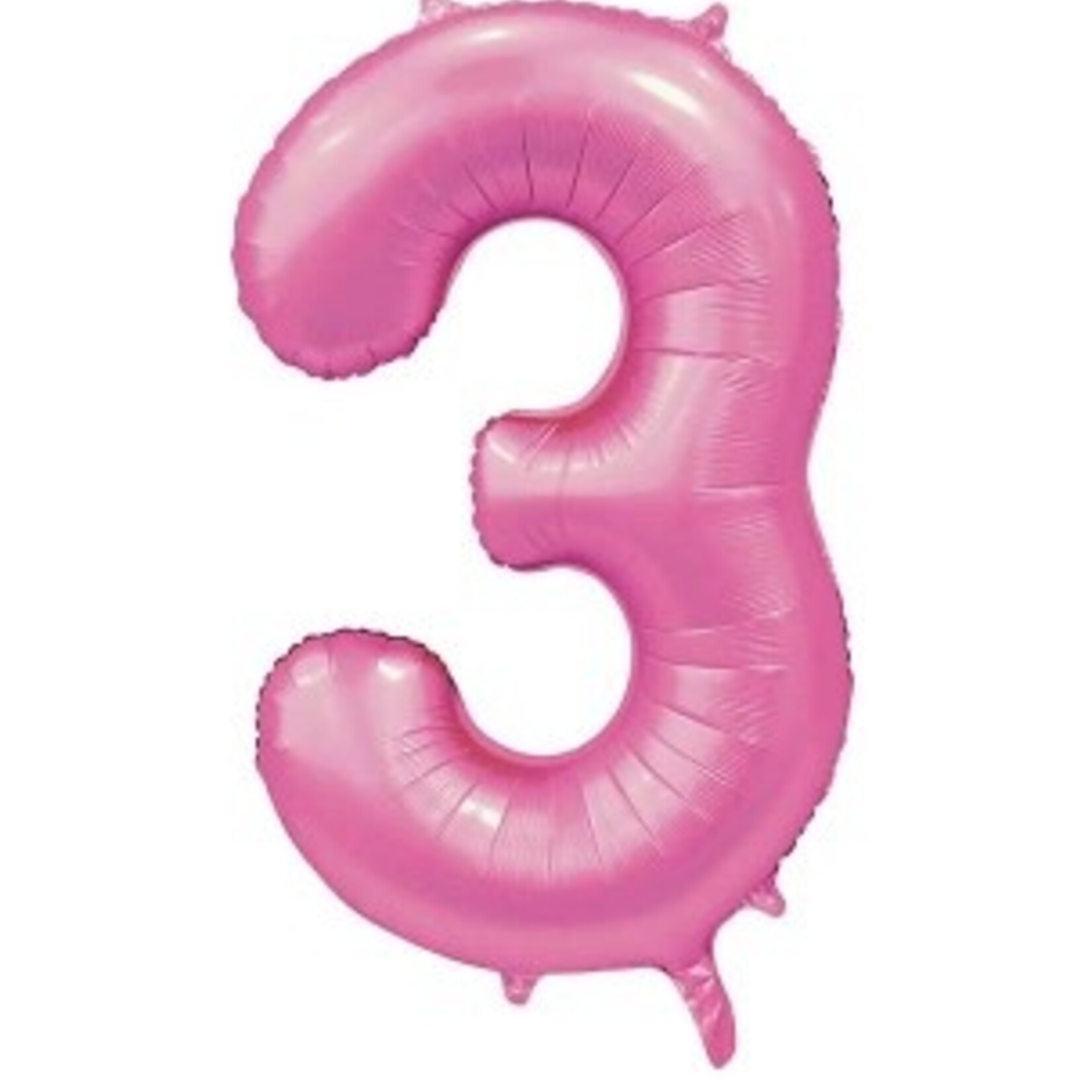 Party Planet Folieballon 34″ no. 3 satin pink