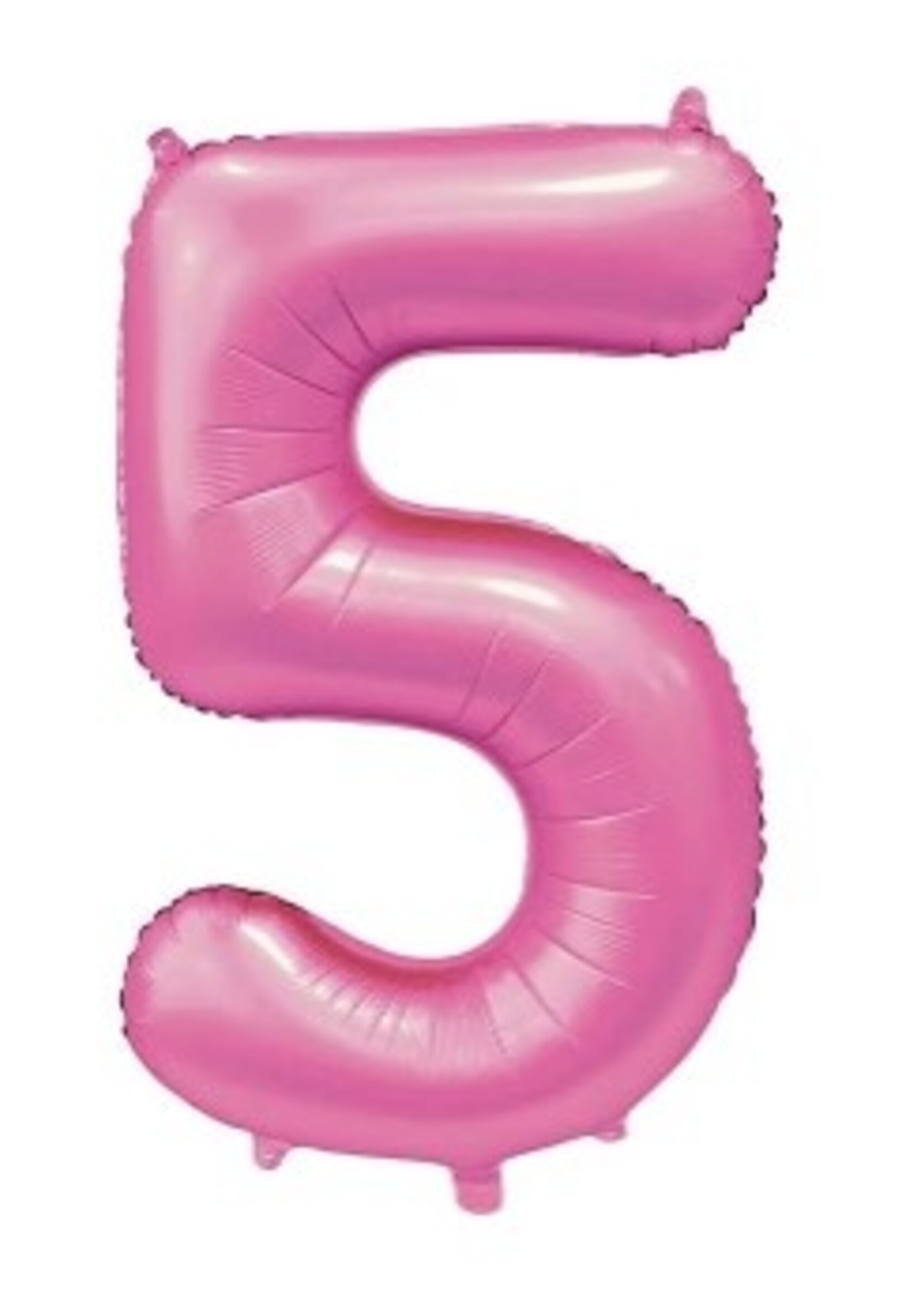 Party Planet Folieballon 34″ no. 5 satin pink