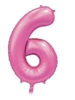 Party Planet Folieballon 34″ no. 7 satin pink
