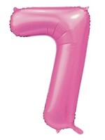 Party Planet Folieballon 34″ no. 7 satin pink
