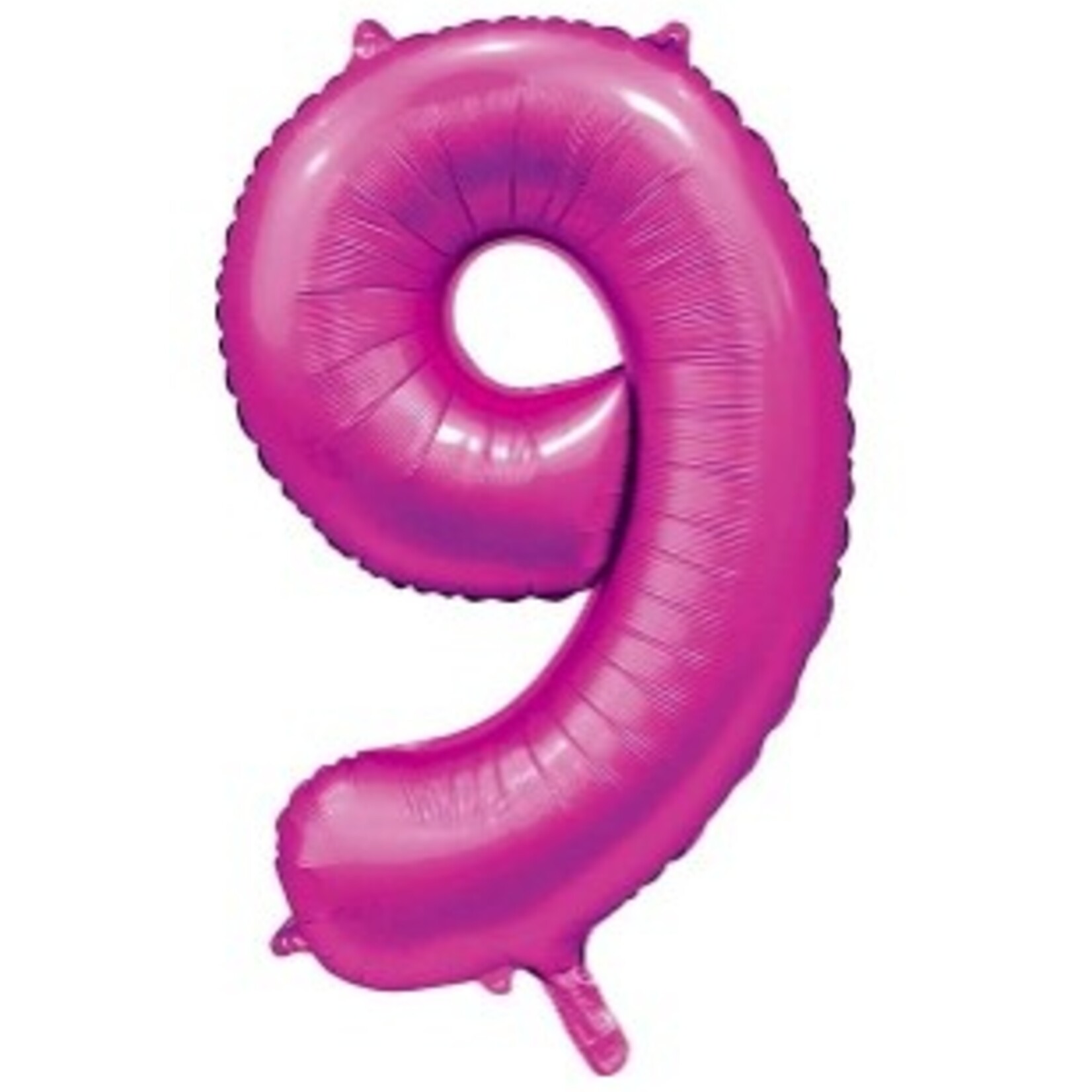 Party Planet Folieballon 34″ no. 9 satin hotpink