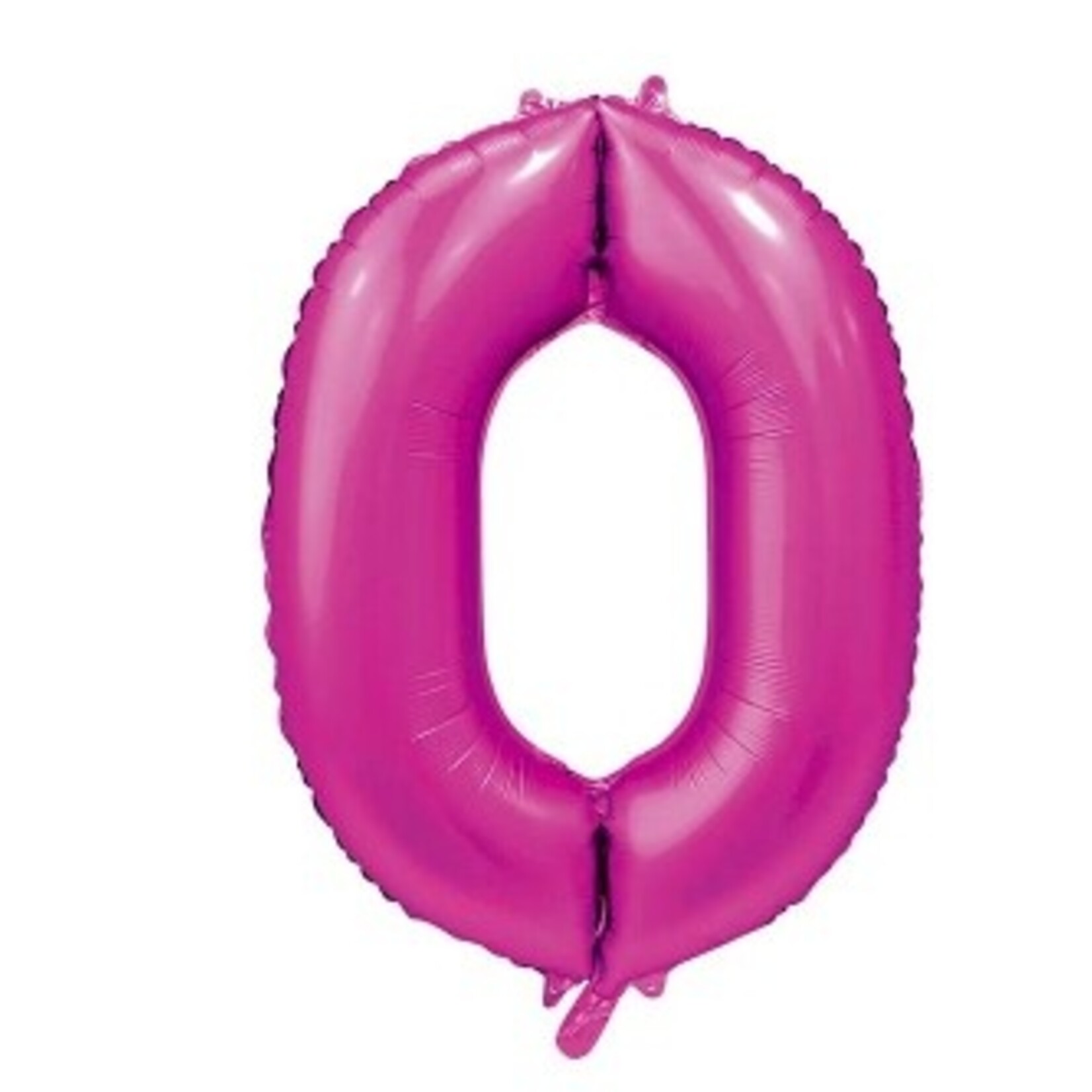 Party Planet Folieballon 34″ no. 0 satin hotpink