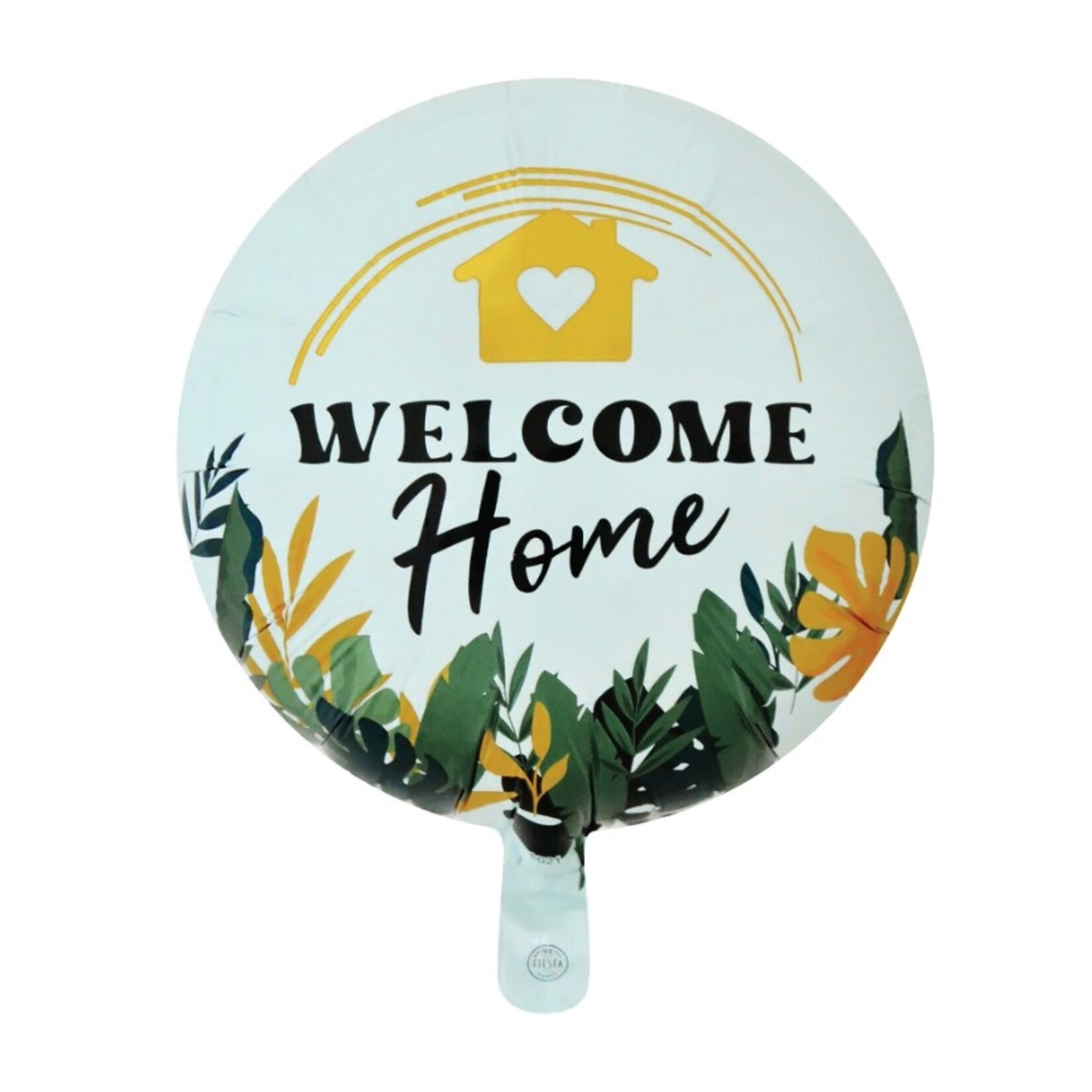 Party Planet Folieballon 18″ round – ‘Welcome Home’