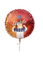 Party Planet Folieballon ’De leukste vader’ (Ø45cm)