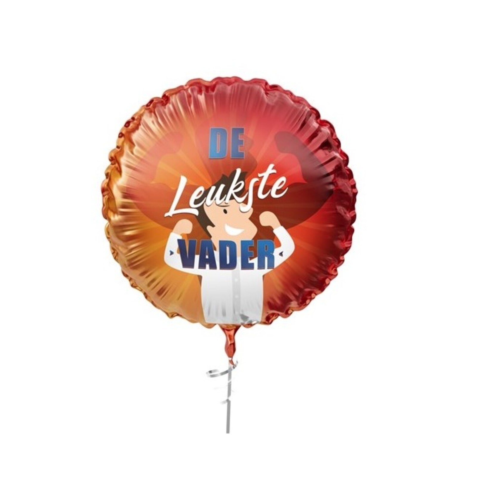 Party Planet Folieballon ’De leukste vader’ (Ø45cm)
