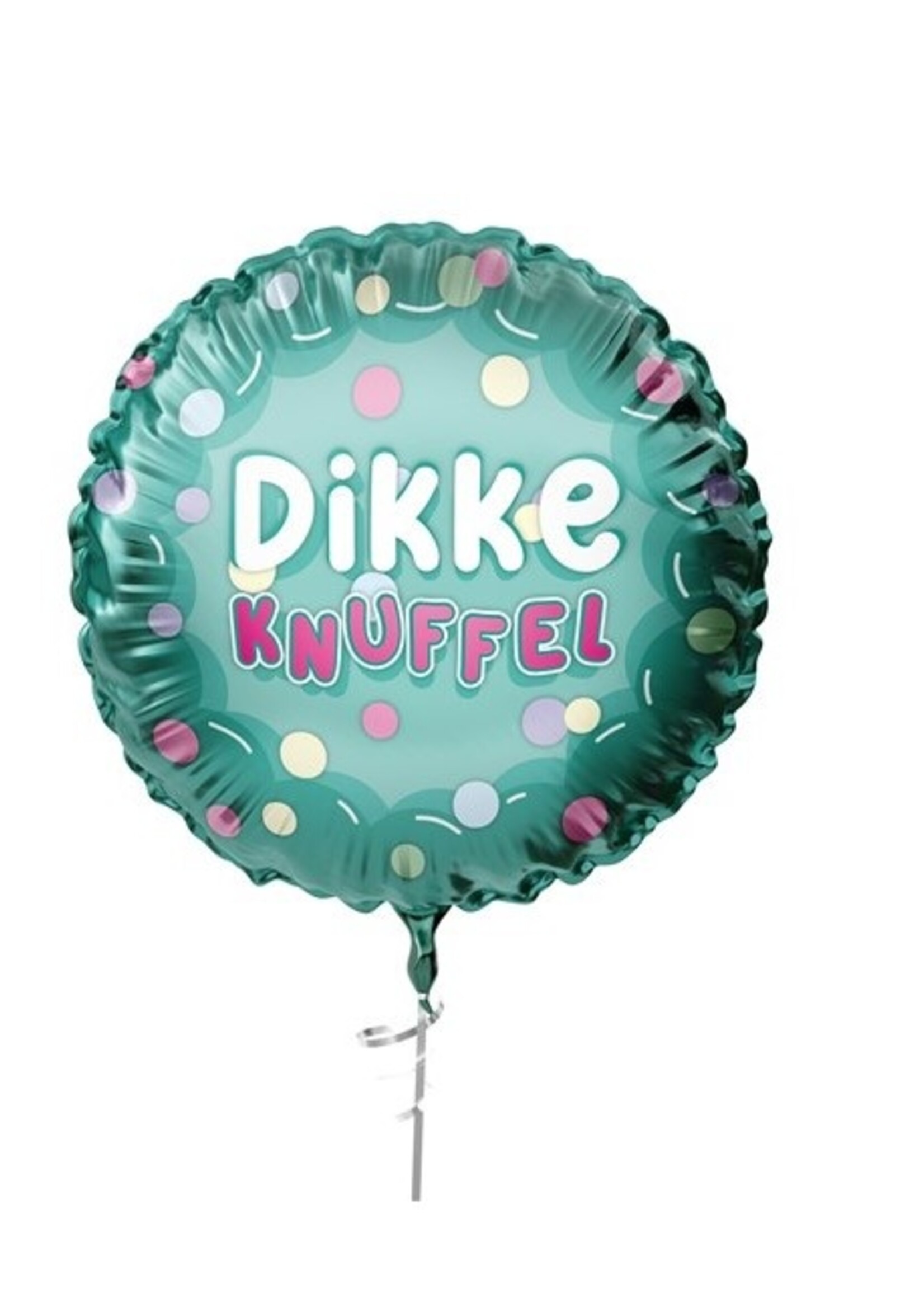 Party Planet Folieballon ’Dikke knuffel’ (Ø45cm)
