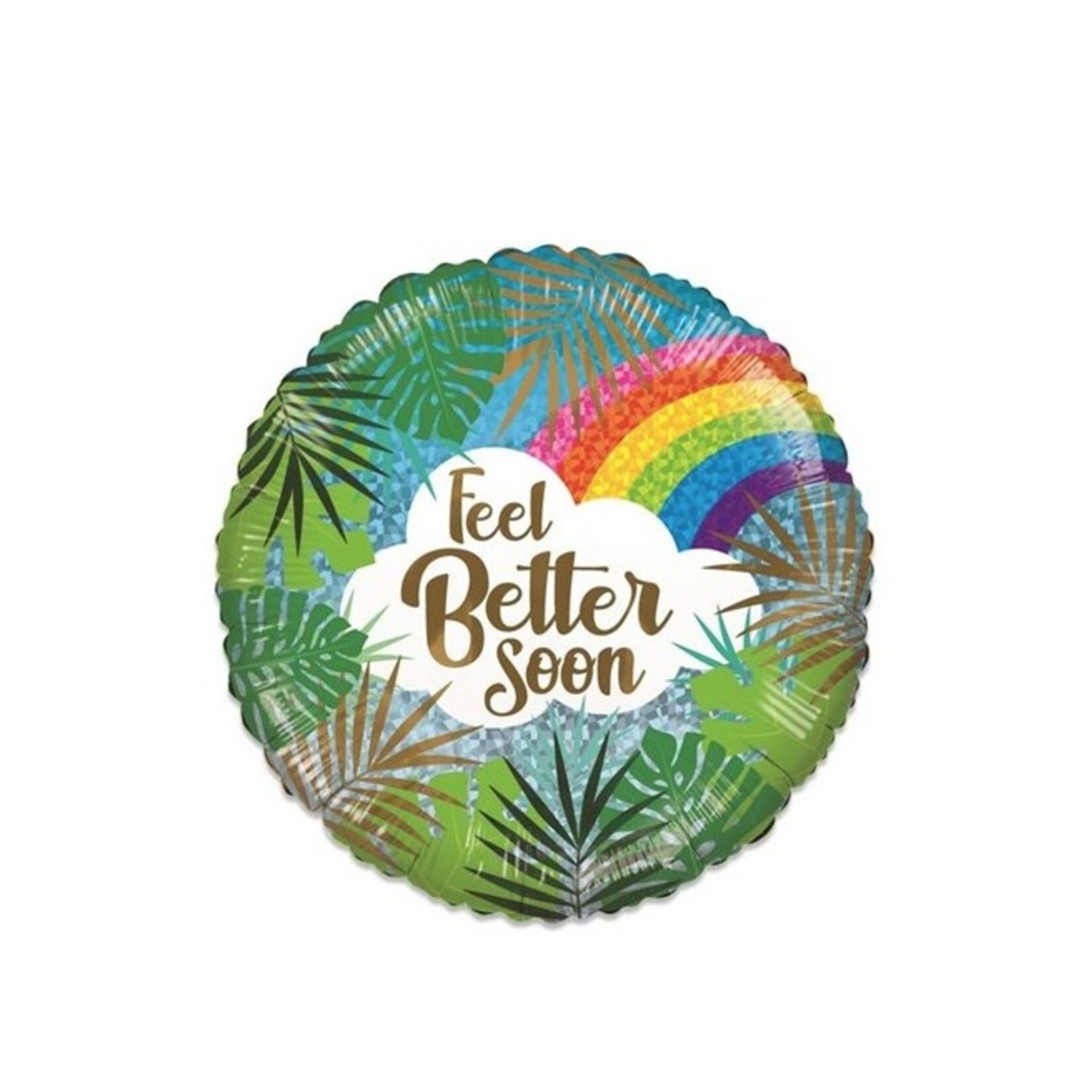Party Planet Folieballon ’Feel Better Soon’ ECO (Ø46cm)