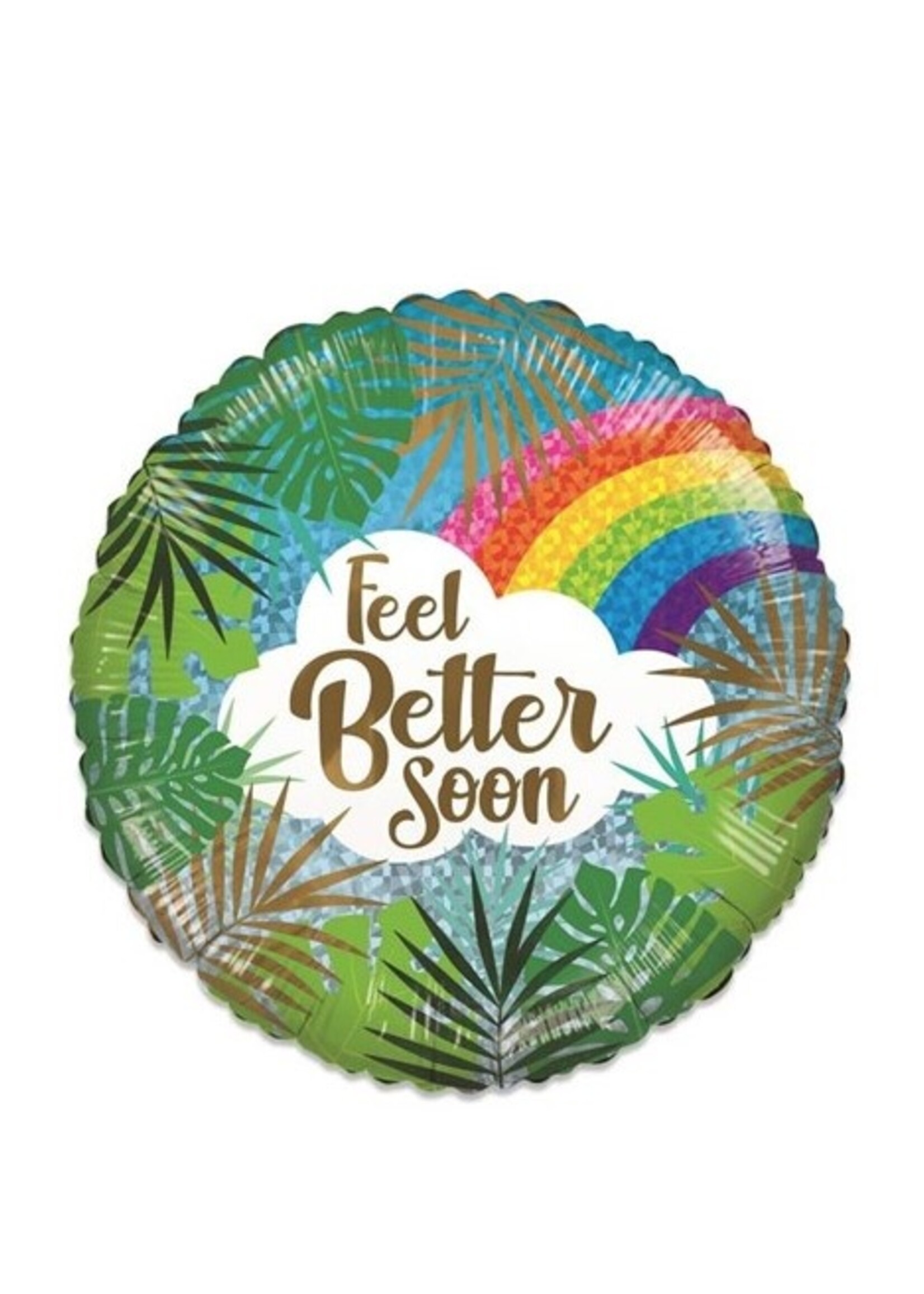 Party Planet Folieballon ’Feel Better Soon’ ECO (Ø46cm)